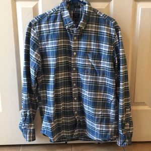 JCREW plaid button down